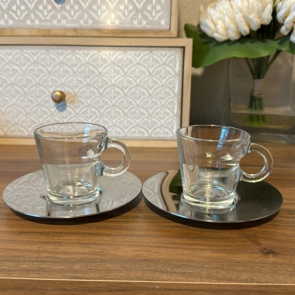 Nespresso View Espresso Cups and Saucers - Picture 1 of 3